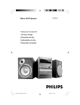 Philips MCM510/22 Používateľská príručka