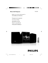 Philips MCM395/12 Používateľská príručka