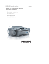 Philips AZ1833/12 Používateľská príručka