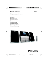 Philips MCM279/12 Používateľská príručka