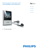 Philips SA2VBE04R/02 Používateľská príručka