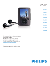 Philips SA3025/02 Používateľská príručka