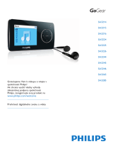 Philips SA3245/02 Používateľská príručka
