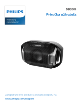 Philips SB300B/00 Používateľská príručka