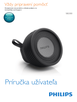 Philips SB2000B/00 Používateľská príručka