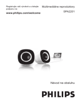Philips SPA2201/10 Používateľská príručka