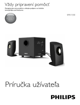 Philips SPA1330/12 Používateľská príručka