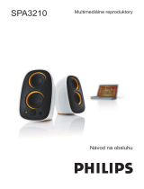 Philips SPA3210/10 Používateľská príručka