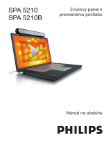 Philips SPA5210/10 Používateľská príručka