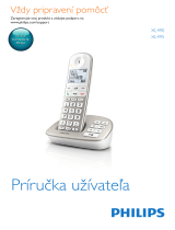 Philips XL4901S/53 Používateľská príručka