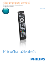 Philips SRP2018/10 Používateľská príručka