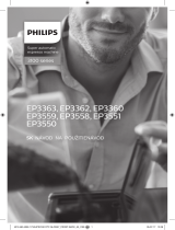Philips EP3550/00 Používateľská príručka
