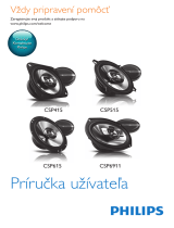 Philips CSP415/00 Používateľská príručka