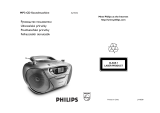 Philips AZ1032/12 Používateľská príručka