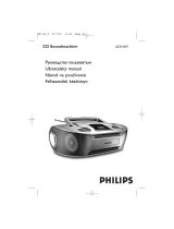 Philips AZ1123W/12 Používateľská príručka
