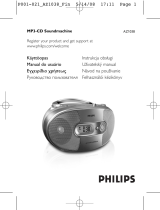 Philips AZ1038/12 Používateľská príručka