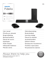 Fidelio B5/12 Používateľská príručka