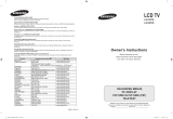 Samsung LE23R86BD Používateľská príručka