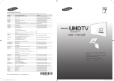 Samsung UE48HU7500T Stručná príručka spustenia