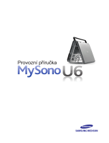 Samsung MYSONO U6 Používateľská príručka