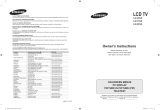 Samsung LE37S67BD Používateľská príručka