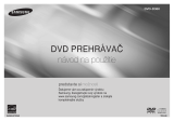 Samsung DVD-D360 Používateľská príručka