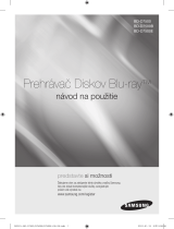 Samsung BD-D7500B Používateľská príručka