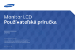 Samsung S34E790C Užívateľská príručka