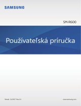 Samsung SM-R600 Užívateľská príručka