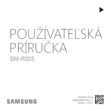 Samsung SM-R325 Užívateľská príručka