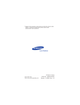 Samsung SGH-X460 Užívateľská príručka