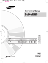 Samsung DVD-VR325 Používateľská príručka