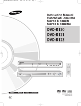 Samsung DVD-R121 Užívateľská príručka