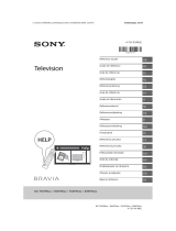 Sony KD-75XF9005 Užívateľská príručka