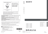Sony KDL-37P3600 Užívateľská príručka