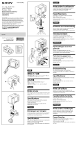 Sony CPT-R1 Používateľská príručka