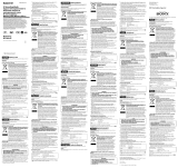 Sony MS-M4 Používateľská príručka