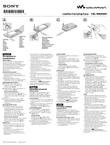 Sony CKL-NWA840 Návod na obsluhu