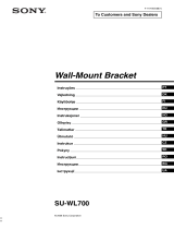 Sony SU-WL700 Používateľská príručka