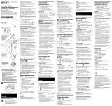 Sony ICF-S22 Používateľská príručka