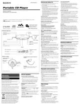 Sony D-EJ002 Návod na používanie