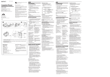 Sony WM-EX522 Návod na obsluhu