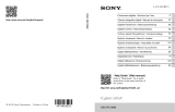 Sony DSC-RX10M2 Cyber-shot Návod na obsluhu