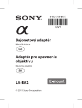 Sony LA-EA2 Návod na používanie