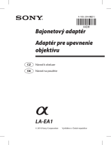 Sony LA-EA1 Návod na používanie