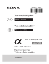 Sony ILCE-5100Y Návod na používanie