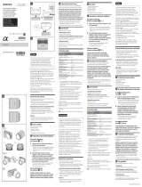 Sony SEL55F18Z Užívateľská príručka