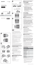 Sony SEL35F14Z Návod na používanie