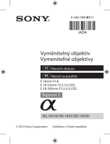 Sony DSLR-A290L Návod na používanie