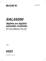 Sony DSLR-A350X Návod na používanie